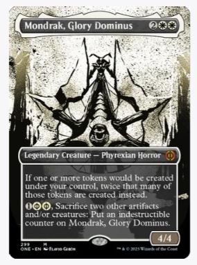 Mondrak, Glory Dominus (Showcase) - Phyrexia: All Will Be One - #299 - Sweets and Geeks