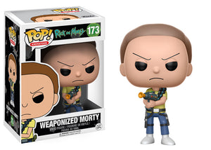 Funko Pop Animation: Rick and Morty - Weaponized Morty #173 - Sweets and Geeks