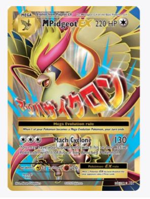 M Pidgeot EX (Full Art) XY - Evolutions # 105/108 - Sweets and Geeks