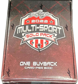2022 Leaf Multi-Sport Solo Pack Factory Sealed Box - Sweets and Geeks