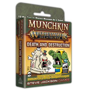 Munchkin: Warhammer Age of Sigmar Death and Destruction - Sweets and Geeks
