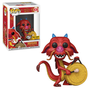 Funko Pop Disney: Mulan - Mushu (Diamond Collection) (Hot Topic Exclusive) #630 - Sweets and Geeks