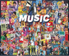 Music 1000 Piece Jigsaw Puzzle - Sweets and Geeks