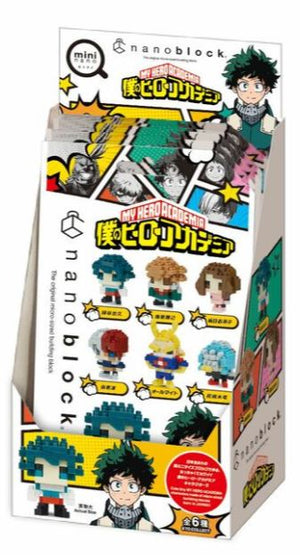 Kawada Nanoblock Mini MY HERO ACADEMIA 1 Pack - Sweets and Geeks