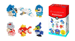 Pokemon Nanoblock Mininano Series Water Type Set 1 Box - Sweets and Geeks