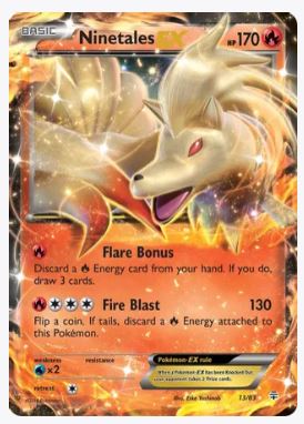 Ninetales EX Generations # 13/83 - Sweets and Geeks