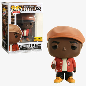 Funko Pop Rocks: The Notorious B.I.G. - Notorious B.I.G. with Champagne Hot Topic Exclusive #153 - Sweets and Geeks