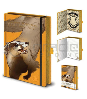 Harry Potter Notebook – Huffelpuff Mascot (Premium) - Sweets and Geeks