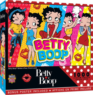 Betty Boop - Strikes a Pose 1000 Piece Puzzle - Sweets and Geeks