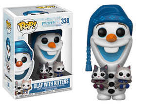 Funko Pop Disney: Olaf's Frozen Adventure - Olaf with Kittens #338 - Sweets and Geeks