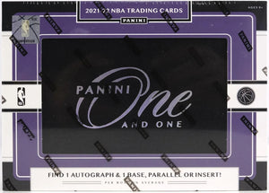 2021/22 Panini One and One Basketball Hobby Box - Sweets and Geeks