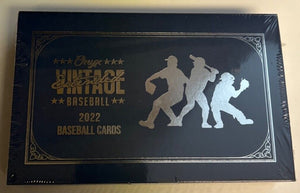 2022 Onyx Vintage Extended Series Baseball Box - Sweets and Geeks