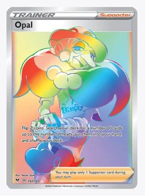 Opal (Secret) SWSH04: Vivid Voltage # 197/185 - Sweets and Geeks