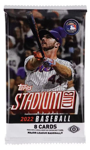 2022 Topps Stadium Club Baseball Baseball Hobby Pack - Sweets and Geeks