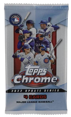 2022 Topps Chrome Update Series Baseball Hobby Pack - Sweets and Geeks