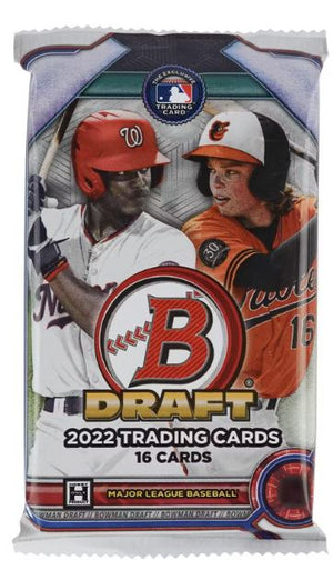 2022 Bowman Draft Baseball Lite Hobby Pack - Sweets and Geeks
