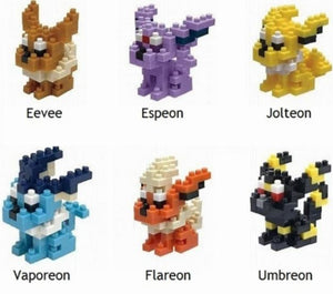 Kawada NBMPM-05 nanoblock Mini Pokemon Series 04 Random Pack - Sweets and Geeks