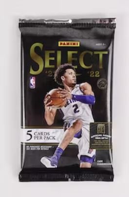 2021-22 Panini Select Basketball Hobby Pack - Sweets and Geeks