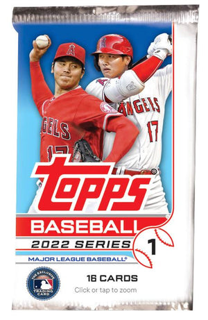 2022 Topps Series 1 Baseball Retail Pack - Sweets and Geeks