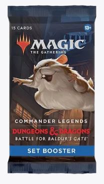 Commander Legends: Battle for Baldur's Gate - Set Booster Pack - Sweets and Geeks
