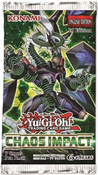 Chaos Impact 1st Edition - Yu-Gi-Oh! Booster Pack - Sweets and Geeks