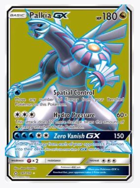 Palkia GX (Full Art) SM - Ultra Prism # 147/156 - Sweets and Geeks