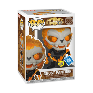 Funko Pop! - Marvel Comics: Infinity Warps - Ghost Panther - Sweets and Geeks