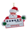 Powerball Santa Ornament - Sweets and Geeks
