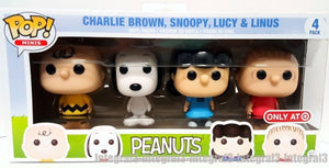 Funko Pop! Minis - Peanuts Target Exclusive 4 Pack - Sweets and Geeks