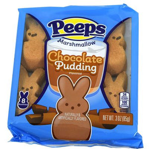 Peeps Chocolate Pudding Bunnies 8 Count - Sweets and Geeks