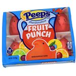 Peeps Fruit Punch Marshmallow Chicks 10 Count - Sweets and Geeks