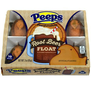 Peeps Root Beer Float Chicks 10 Count - Sweets and Geeks