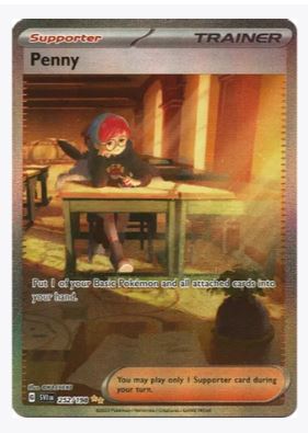 Penny (Special Illustration Rare) SV01: Scarlet & Violet Base Set # 252/198 - Sweets and Geeks
