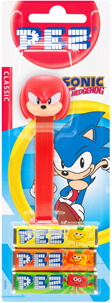 Knuckles Candy PEZ Sonic Blister Pack 0.8oz – Sweets and Geeks