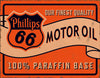 Phillps Paraffin Metal Tin Sign - Sweets and Geeks