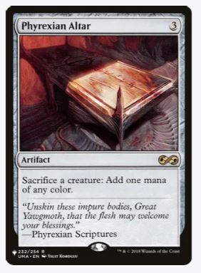 Phyrexian Altar - The List - #232/254 - Sweets and Geeks