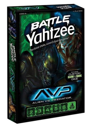 Yahtzee Battle Alien vs. Predator - Sweets and Geeks