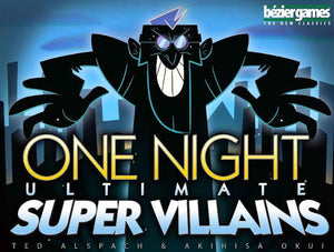 One Night Ultimate Super Villains (Stand alone or Expansion) - Sweets and Geeks