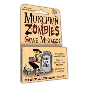 Munchkin: Munchkin Zombies - Grave Mistakes - Sweets and Geeks