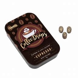 DANDY'S Coffee Drops Coffee In Your Pocket Hard Candy Tins Espresso - Sweets and Geeks