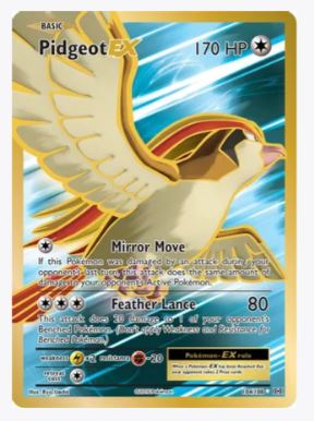 Pidgeot EX (Full Art) XY - Evolutions # 104/108 - Sweets and Geeks