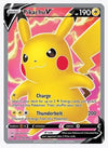 Pikachu V (Full Art) SWSH04: Vivid Voltage # 170/185 - Sweets and Geeks