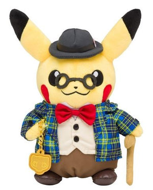 Gentleman-Style Pikachu Japanese Pokémon Center Plush - Sweets and Geeks