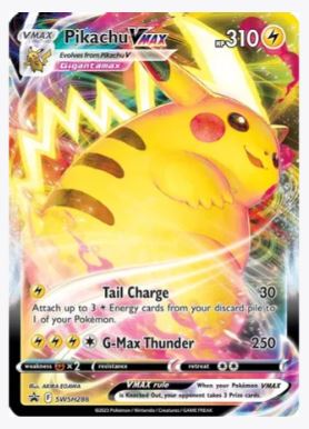 Pikachu VMAX - SWSH286 SWSH: Sword & Shield Promo Cards # SWSH286 - Sweets and Geeks
