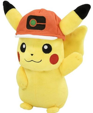 Ash's Pikachu Japanese Pokémon Center Plush - Sweets and Geeks
