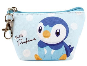 Pokemon Triangle Mini Pouch / Piplup Japanese Pokémon Center - Sweets and Geeks