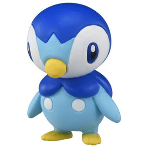 Takara Tomy Pokemon Collection MS-53 Moncolle Piplup 2" Japanese Action Figure - Sweets and Geeks