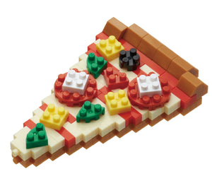Kawada Schylling Nanoblock "Foods" Collection Pizza - Sweets and Geeks