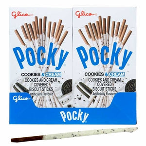 Pocky Cookies & Cream 10 count  1.41oz - Sweets and Geeks