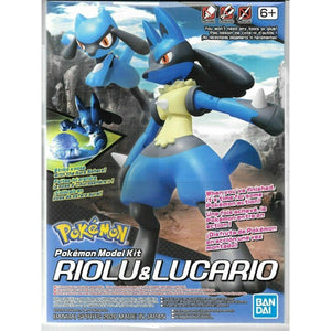 Pokemon Riolu and Lucario Model Kit - Sweets and Geeks